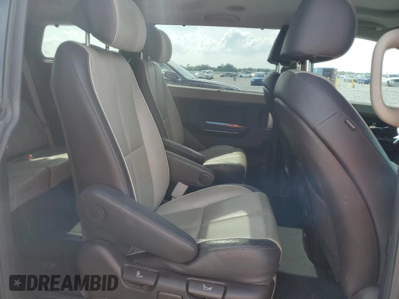 2017 Kia Sedona SX-L with VIN KNDME5C12H6278055, listed as a Copart auction lot 52092425 with 140,041 mi miles and Salvage Title. Bid and sale history available at carsss.com. Image 11.
