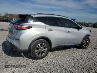 2018 Nissan Murano SV with VIN 5N1AZ2MG0JN197006, listed as a Copart auction lot 49572025 with 87,903 mi miles and Salvage Title. Bid and sale history available at DreamBid. Image 3.