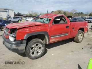 2004 Chevrolet Silverado 1500 Z71 with VIN 1GCEK14T34Z147408, listed as a Copart auction lot 50516975 with 214,351 mi miles and Salvage Title. Bid and sale history available at carsss.com. Image 1.