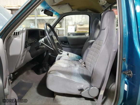 1994 Ford Ranger Splash with VIN 1FTCR10A0RTA97925, listed as a Copart auction lot 44738355 with 149,659 mi miles and Salvage Title. Bid and sale history available at carsss.com. Image 7.