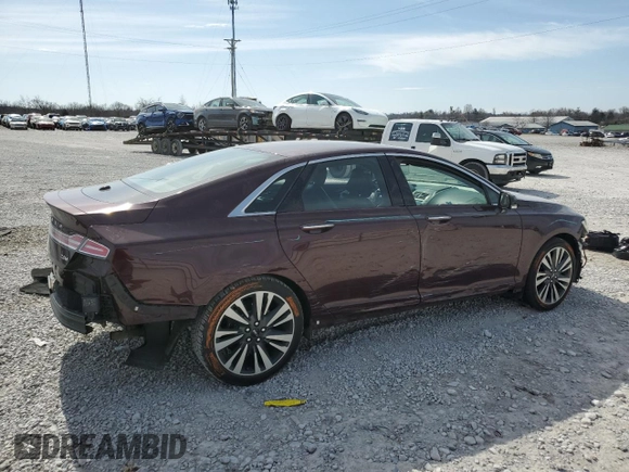 2017 Lincoln MKZ Hybrid Reserve with VIN 3LN6L5MU4HR636584, listed as a Copart auction lot 47439115 with 93,132 mi miles and Salvage Title. Bid and sale history available at carsss.com. Image 3.