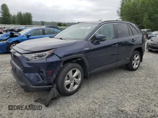 2021 Toyota RAV4 Hybrid LE z VIN 4T3B6RFV1MU027563, wystawiony jako Copart lot #60330685 z przebiegiem Nie podano mil oraz Szkoda całkowita • Salvage title. Historia ofert i sprzedaży dostępna na DreamBid. Obrazek 1.