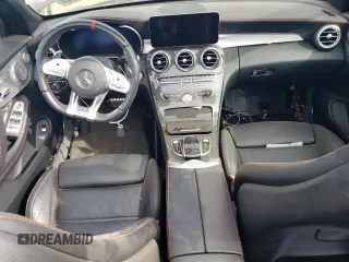 2020 Mercedes-Benz C 43 AMG with VIN WDDWK6EBXLF971158, listed as a Copart auction lot 71454264 with Not provided miles and Salvage title. Bid and sale history available at DreamBid. Image 8.