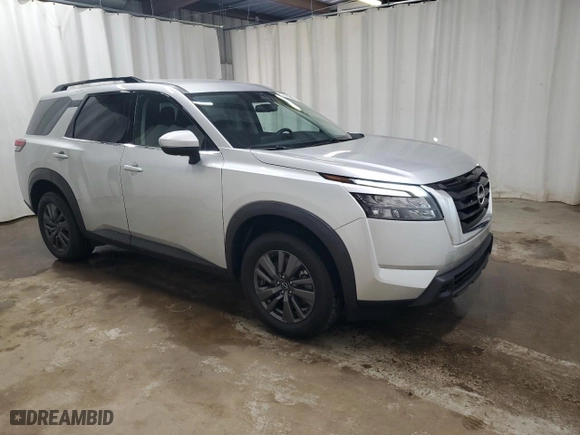 2023 Nissan Pathfinder SV with VIN 5N1DR3BA1PC239883, listed as a Copart auction lot 45992735 with 61,791 mi miles and Clean Title. Bid and sale history available at carsss.com. Image 4.