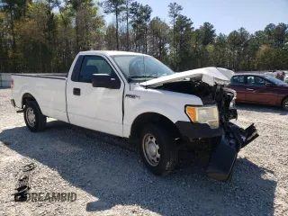 2011 Ford F-150 XL with VIN 1FTMF1CM3BKD52646, listed as a Copart auction lot 50737375 with 211,244 mi miles and Salvage title. Bid and sale history available at DreamBid. Image 4.