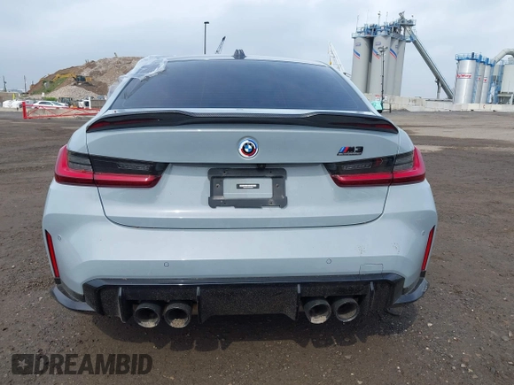2023 BMW M3 Competition xDrive with VIN WBS43AY02PFN84856, listed as a IAAI auction lot 42264686 with 18,881 mi miles and . Bid and sale history available at DreamBid. Image 16.