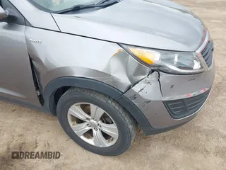 2013 Kia Sportage LX with VIN KNDPBCA29D7495287, listed as a IAAI auction lot 42537122 with 221,052 mi miles and . Bid and sale history available at DreamBid. Image 6.