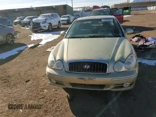2003 Hyundai Sonata GLS with VIN KMHWF35H33A874765, listed as a Copart auction lot 43804495 with 168,242 mi miles and Salvage Title. Bid and sale history available at carsss.com. Image 11.