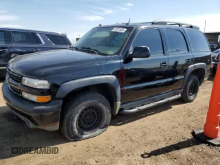 2005 Chevrolet Tahoe Z71 z VIN 1GNEK13ZX5R245480, wystawiony jako Copart lot #56321935 z przebiegiem 177 488 mil mil oraz Szkoda całkowita • Salvage title. Historia ofert i sprzedaży dostępna na DreamBid. Obrazek 1.