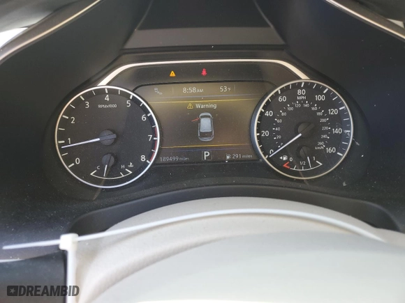 2016 Nissan Murano SL with VIN 5N1AZ2MH8GN170427, listed as a Copart auction lot 49388705 with 189,499 mi miles and Salvage Title. Bid and sale history available at carsss.com. Image 9.