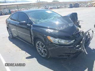 2017 Ford Fusion SE with VIN 3FA6P0HD3HR275635, listed as a IAAI auction lot 41993714 with 109,204 mi miles. Bid and sale history available at carsss.com. Image 1.
