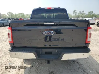 2021 Ford F-150 XL with VIN 1FTFW1CD1MFB42051, listed as a Copart auction lot 51463965 with 46,549 mi miles and Salvage title. Bid and sale history available at DreamBid. Image 6.