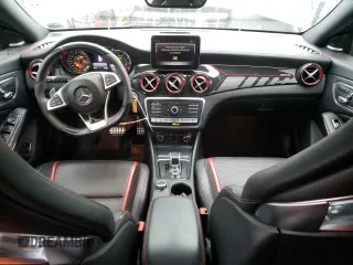 2018 Mercedes-Benz CLA with VIN WDDSJ5CB7JN609659, listed as a Copart auction lot 83111304 with 43,567 mi miles and Salvage Title. Bid and sale history available at carsss.com. Image 8.