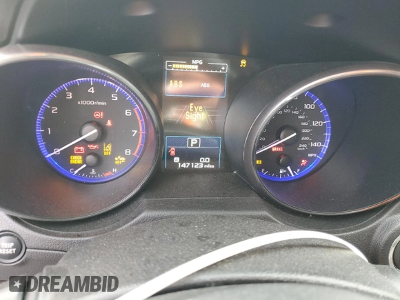 2016 Subaru Legacy Limited with VIN 4S3BNAN60G3060432, listed as a Copart auction lot 42950345 with 147,123 mi miles and Salvage title. Bid and sale history available at DreamBid. Image 9.