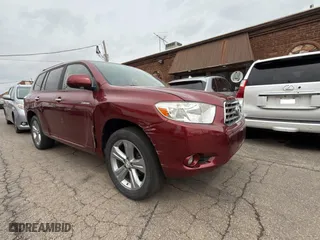 2008 Toyota Highlander Limited with VIN JTEES42A682001789, listed as a Copart auction lot 54091255 with 95,660 mi miles and Clean Title. Bid and sale history available at carsss.com. Image 1.
