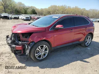2016 Ford Edge Titanium with VIN 2FMPK3K96GBB22503, listed as a Copart auction lot 50752915 with 170,633 mi miles and Clean Title. Bid and sale history available at carsss.com. Image 1.