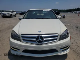 2011 Mercedes-Benz C 300 Sport with VIN WDDGF5EB8BR185097, listed as a Copart auction lot 62524365 with 166,313 mi miles and Salvage title. Bid and sale history available at DreamBid. Image 5.