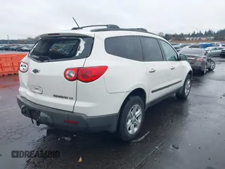 2012 Chevrolet Traverse LS with VIN 1GNKRFED2CJ416974, listed as a IAAI auction lot 41613635 with 144,155 mi miles and . Bid and sale history available at DreamBid. Image 4.