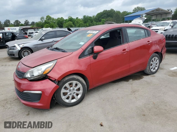 2017 Kia Rio LX with VIN KNADM4A39H6005760, listed as a Copart auction lot 53929275 with 0 mi miles and Clean Title. Bid and sale history available at carsss.com. Image 1.