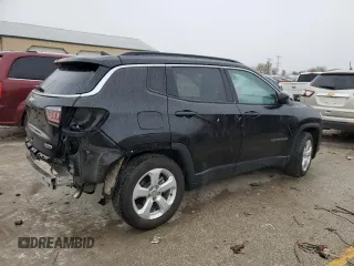 2020 Jeep Compass Altitude z VIN 3C4NJCBBXLT108507, wystawiony jako Copart lot #81733784 z przebiegiem 69 859 mil mil oraz Szkody całkowita. Historia ofert i sprzedaży dostępna na DreamBid. Obrazek 3.