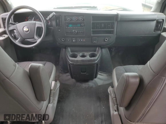 2019 Chevrolet Express Cargo Van with VIN 1GCWGAFG5K1299451, listed as a Copart auction lot 65785654 with 22,343 mi miles and Salvage Title. Bid and sale history available at carsss.com. Image 8.