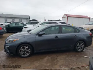2020 Kia Forte LXS with VIN 3KPF24AD9LE204708, listed as a IAAI auction lot 41137915 with NaN miles. Bid and sale history available at carsss.com. Image 14.