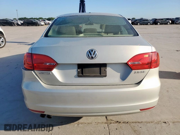 2012 Volkswagen Jetta SE with VIN 3VWDX7AJXCM341336, listed as a Copart auction lot 62117055 with 110,492 mi miles and Salvage title. Bid and sale history available at DreamBid. Image 6.