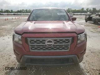 2024 Nissan Frontier SV with VIN 1N6ED1FJ0RN617797, listed as a Copart auction lot 54576125 with 9,183 mi miles and Salvage title. Bid and sale history available at DreamBid. Image 5.