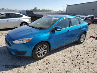 2017 Ford Focus SE with VIN 1FADP3F25HL218829, listed as a Copart auction lot 63070195 with 64,039 mi miles and Clean title. Bid and sale history available at DreamBid. Image 1.