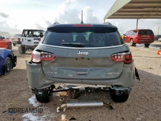 2023 Jeep Compass Limited с VIN 3C4NJDCN7PT522669, выставлен на аукционе Copart как лот 58012955 с пробегом 25 061 миль миль и Списание • Salvage title. История ставок и продаж доступна на DreamBid. Изображение 6.