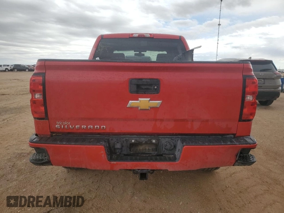 2018 Chevrolet Silverado 1500 Custom with VIN 3GCPCPEC7JG388830, listed as a Copart auction lot 78947194 with 81,508 mi miles and Salvage Title. Bid and sale history available at DreamBid. Image 6.