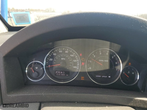 2008 Jeep Grand Cherokee Laredo with VIN 1J8GR48K18C153121, listed as a Copart auction lot 54325295 with 159,188 mi miles and Salvage Title. Bid and sale history available at carsss.com. Image 9.