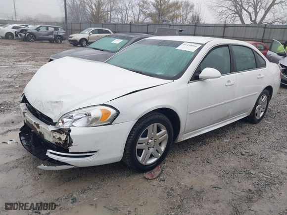 2012 Chevrolet Impala LT Fleet with VIN 2G1WG5E35C1262247, listed as a IAAI auction lot 41458004 with 149,264 mi miles. Bid and sale history available at carsss.com. Image 2.