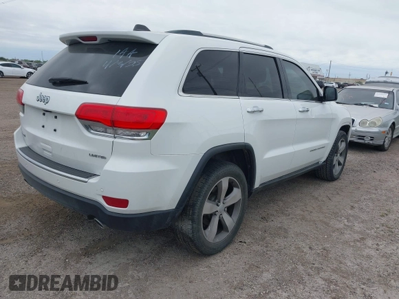 2014 Jeep Grand Cherokee Limited with VIN 1C4RJEBM5EC467633, listed as a IAAI auction lot 41970462 with 151,983 mi miles. Bid and sale history available at carsss.com. Image 4.