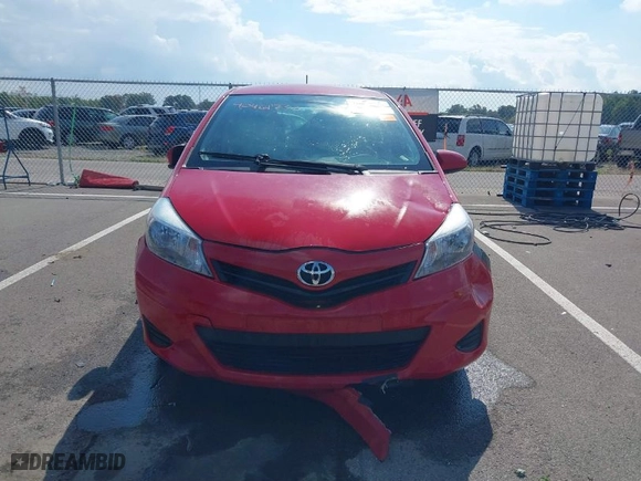 2014 Toyota Yaris L with VIN JTDKTUD36ED592371, listed as a IAAI auction lot 40461730 with 164,423 mi miles. Bid and sale history available at carsss.com. Image 12.