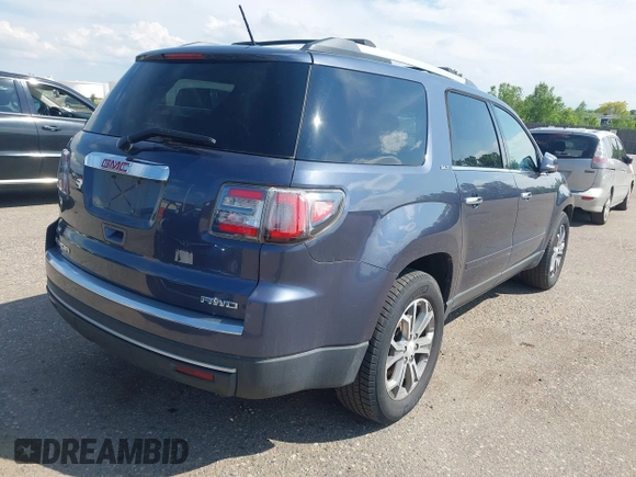 2014 GMC Acadia SLT z VIN 1GKKVSKD8EJ134802, wystawiony jako IAAI lot #42438344 z przebiegiem 162 353 mil mil oraz . Historia ofert i sprzedaży dostępna na DreamBid. Obrazek 4.