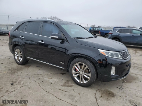 2014 Kia Sorento SX Limited with VIN 5XYKWDA74EG495878, listed as a Copart auction lot 44141315 with 169,463 mi miles and Salvage Title. Bid and sale history available at carsss.com. Image 4.