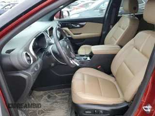 2021 Chevrolet Blazer Premier with VIN 3GNKBLRS0MS541080, listed as a Copart auction lot 75990264 with 33,371 mi miles and Salvage title. Bid and sale history available at DreamBid. Image 7.