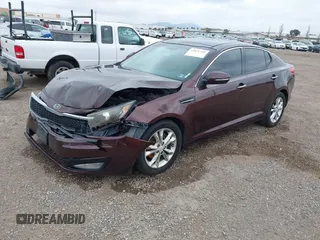 2012 Kia Optima EX with VIN 5XXGN4A76CG024213, listed as a IAAI auction lot 41871583 with 194,168 mi miles and . Bid and sale history available at carsss.com. Image 17.