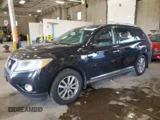 2013 Nissan Pathfinder SL with VIN 5N1AR2MM7DC601313, listed as a Copart auction lot 62888985 with 178,638 mi miles and Salvage title. Bid and sale history available at DreamBid. Image 1.