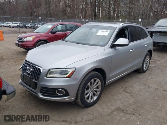 2016 Audi Q5 Premium Plus with VIN WA1L2AFP2GA090770, listed as a IAAI auction lot 41905423 with 252,304 mi miles. Bid and sale history available at carsss.com. Image 17.