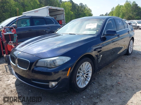 2011 BMW 5 Series 535i with VIN WBAFR7C50BC600838, listed as a IAAI auction lot 41981329 with 188,520 mi miles and . Bid and sale history available at carsss.com. Image 2.