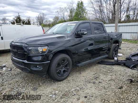 2020 Ram 1500 Big Horn с VIN 1C6SRFFT2LN215879, выставлен на аукционе Copart как лот 52943125 с пробегом 48 479 миль миль и Списание • Salvage title. История ставок и продаж доступна на DreamBid. Изображение 1.