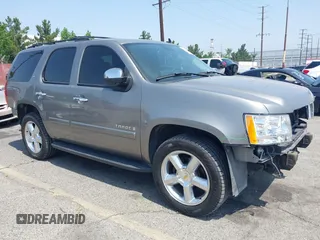 2007 Chevrolet Tahoe LT with VIN 1GNFC13J97R274323, listed as a IAAI auction lot 42454296 with 157,470 mi miles and . Bid and sale history available at DreamBid. Image 1.