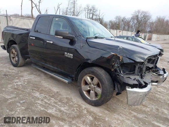 2018 Ram 1500 Big Horn with VIN 1C6RR7GG2JS247462, listed as a IAAI auction lot 41628057 with 146,686 mi miles and . Bid and sale history available at DreamBid. Image 1.