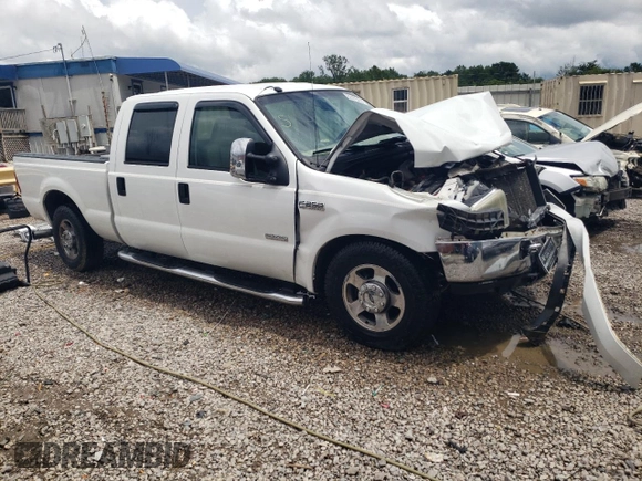 2006 Ford Super Duty F-250 XL with VIN 1FTSW20P66ED96981, listed as a Copart auction lot 62476464 with 202,019 mi miles and Salvage Title. Bid and sale history available at carsss.com. Image 4.