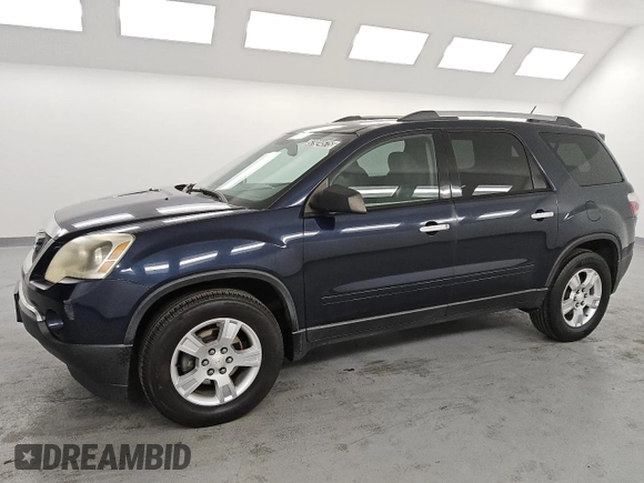 2012 GMC Acadia SLE z VIN 1GKKRPED8CJ367525, wystawiony jako Copart lot #52924575 z przebiegiem 149 922 mil mil oraz Czysty tytuł • Clean title. Historia ofert i sprzedaży dostępna na DreamBid. Obrazek 1.