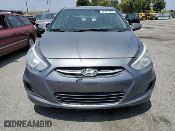 2016 Hyundai Accent SE with VIN KMHCT5AE5GU278712, listed as a Copart auction lot 54613965 with 168,917 mi miles and Clean Title. Bid and sale history available at carsss.com. Image 5.