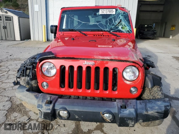 2018 Jeep Wrangler JK Unlimited Sport S with VIN 1C4BJWDG8JL891400, listed as a Copart auction lot 52137685 with 30,047 mi miles and Salvage Title. Bid and sale history available at carsss.com. Image 5.