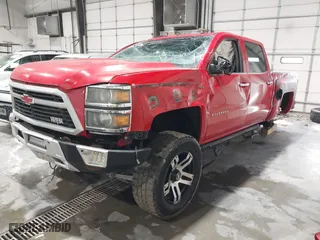 2014 Chevrolet Silverado 1500 LTZ with VIN 3GCUKSEC9EG377455, listed as a IAAI auction lot 41640229 with 137,755 mi miles. Bid and sale history available at carsss.com. Image 20.